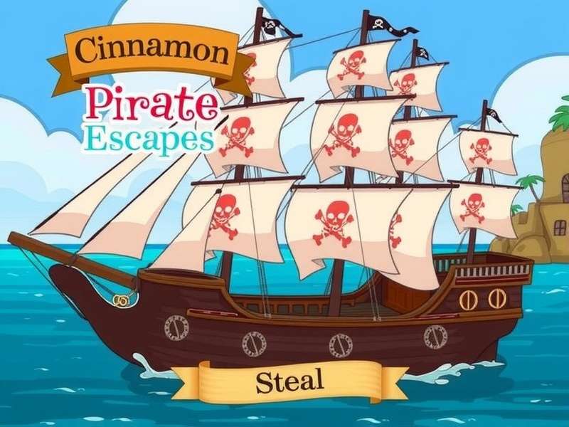 Cinnamon Pirate Ship Escape Game Screenshot
